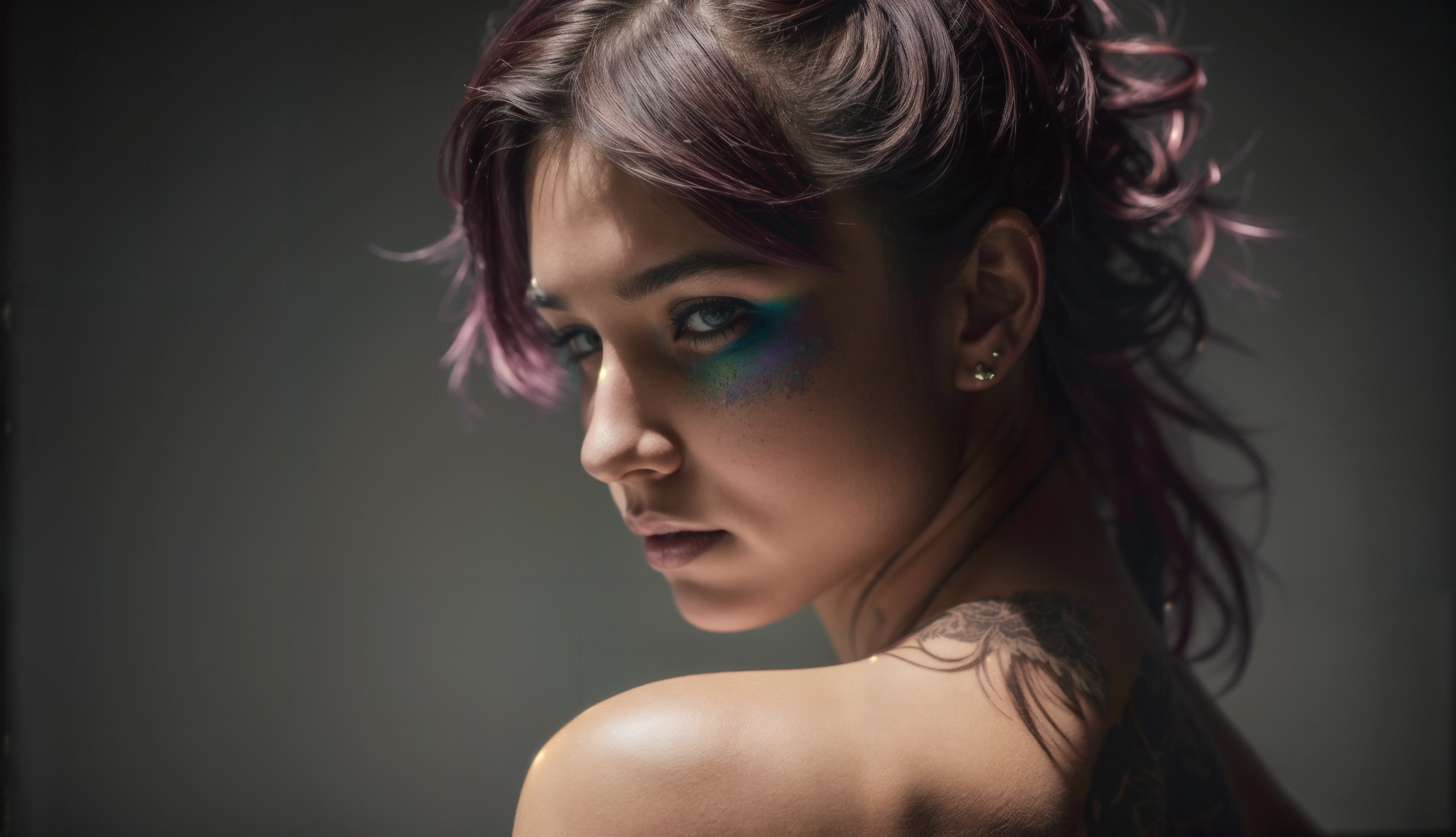 02099-96700937-portrait a girl with a dragon tattoo on her arm, vivid colours, HDR, hard shadows, art photography, soft focus, masterpiece, bre.png