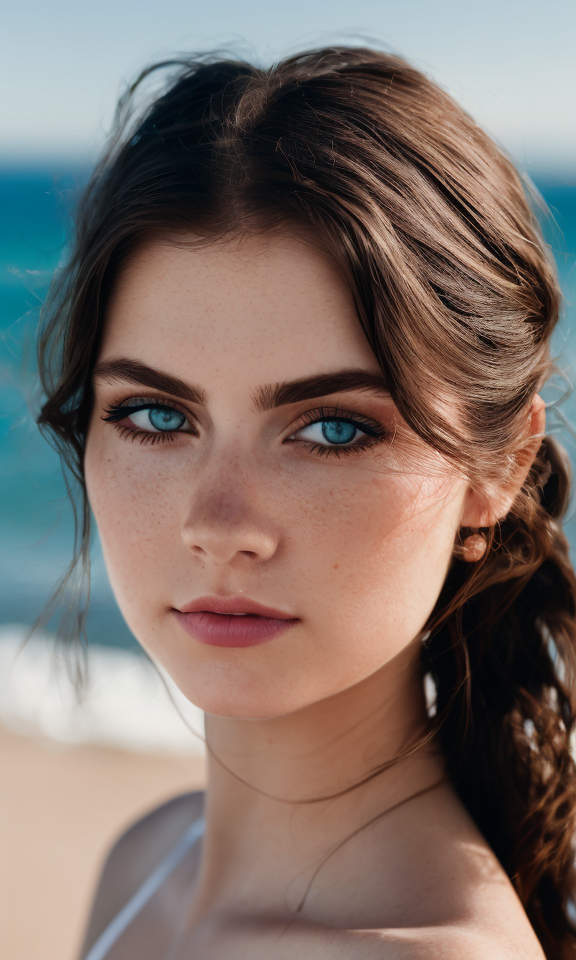 05858-3709425577-close up of brunette woman, centered, (messy bun), blue eyes, pale skin, behind the ocean, (high detailed skin_1.2), film grain,.jpg