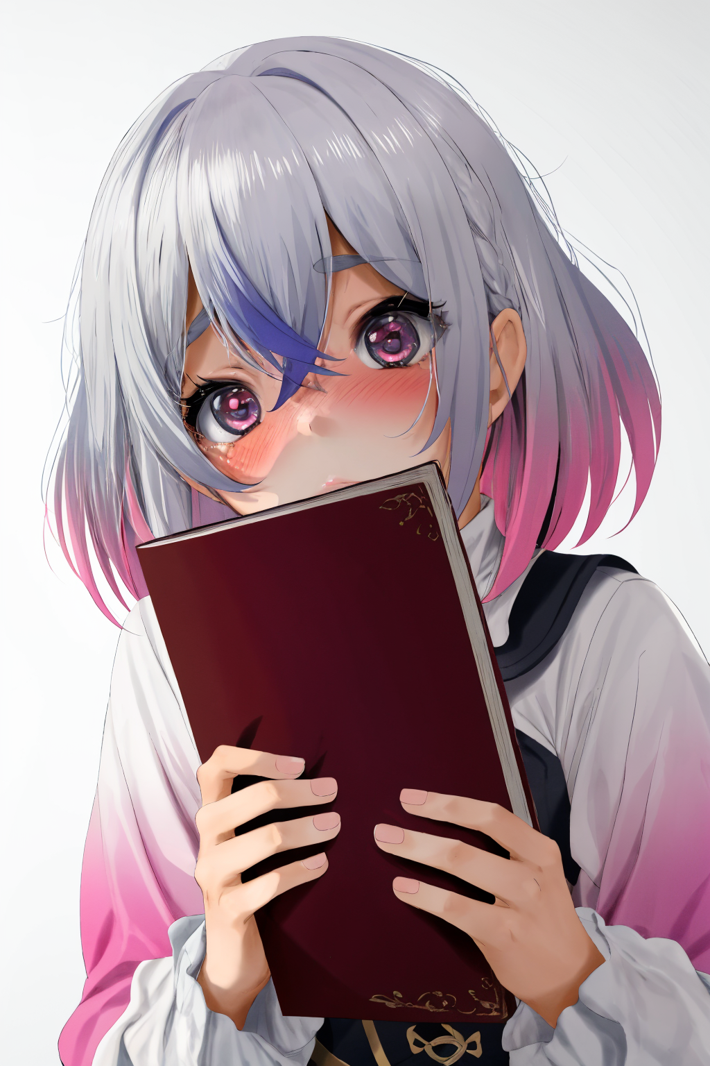 02461-151717650-1girl, blush, by fumihiko, fumihiko, 1girl, blue eyes, blue hair, covered mouth, eyebrows hidden by hair, grey hair, hair betwee.png