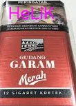 Gudang Garam Merah Tanpa King Size