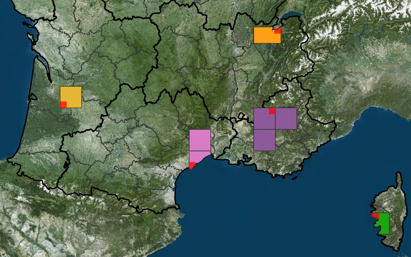 dataset extent