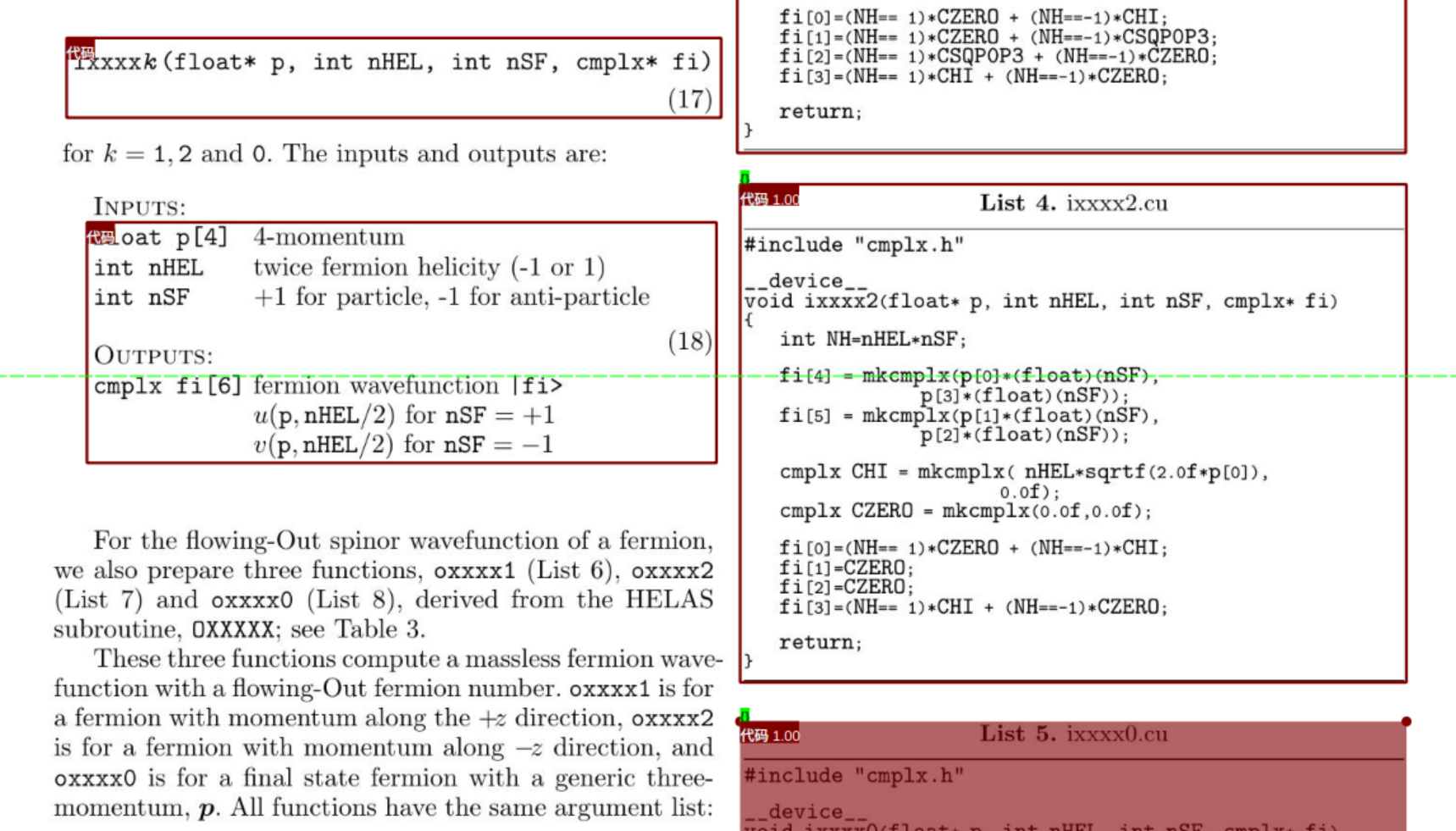 Inline Formula-like Code Environment