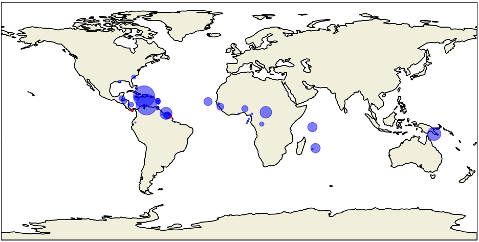 world map