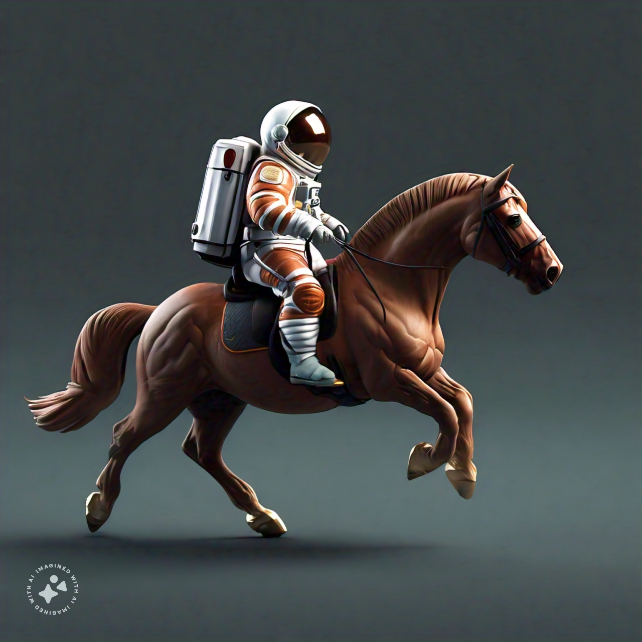 an astronaut riding a horse.jpeg