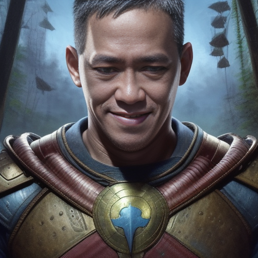 00133-4094970585-portrait of smiling  man kukuhtw person, warrior, superhero, digital painting, highly detailed, intricate, 3d model, unreal engi.png