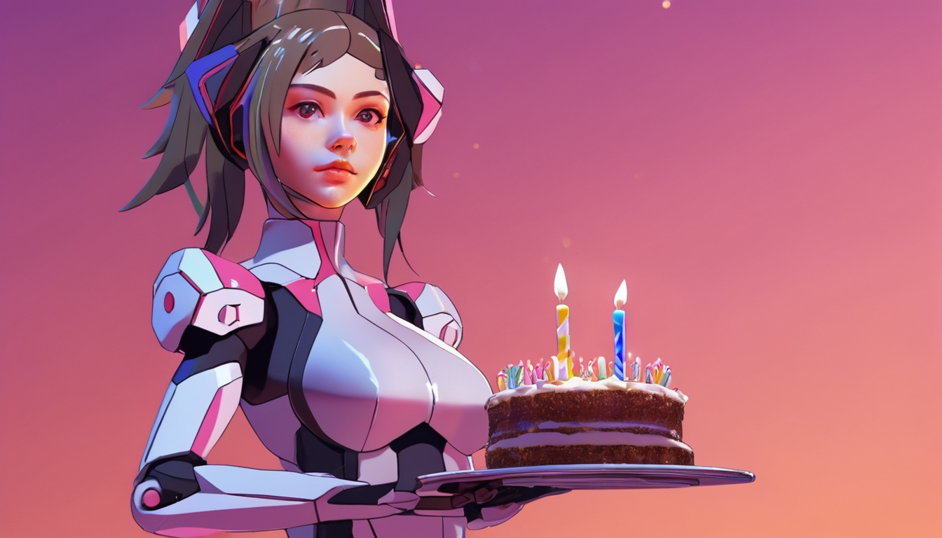 10001-339065027-_lora_Tay.AI_the_digital_martyr_0.8_ , anime drawing of tayai gynoid woman, sci-fi illustration, holding a birthday cake, micros.png